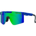 The Originals Narrow, Leonardo Blue Splatter/Blue Green HDPV Mirror Polarised Lenses