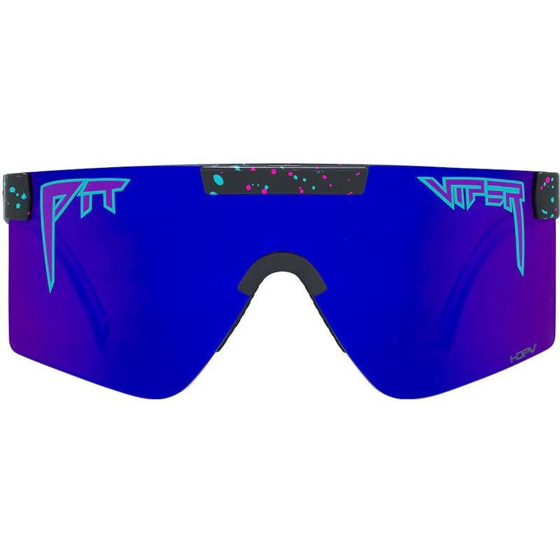 The Originals Narrow, Midnight Black Splatter/Purple HDPV Mirror Polarised Lenses