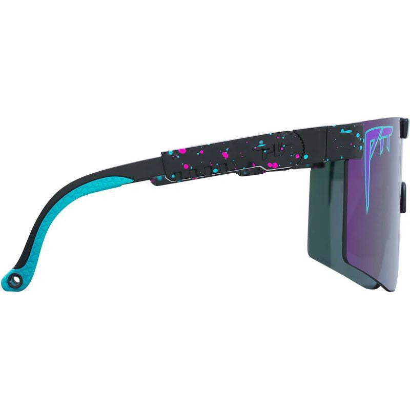 The Originals Narrow, Midnight Black Splatter/Purple HDPV Mirror Polarised Lenses