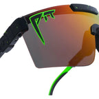 The Originals Narrow, Monster Bull Black Splatter/Orange HDPV Mirror Polarised Lenses