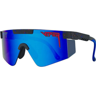 The Originals Narrow, Peacekeeper Black Splatter/Blue Mirror Lenses