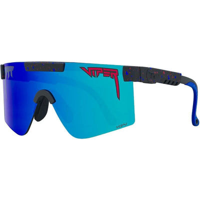 The Originals Narrow, Peacekeeper Black Splatter/Blue HDPV Mirror Polarised Lenses