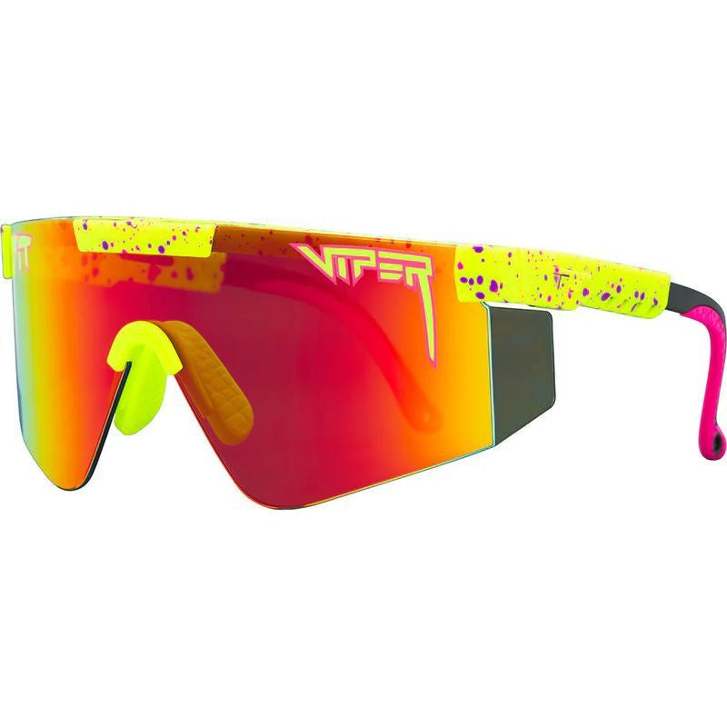 The Originals Wide, 1993 Yellow Splatter/Rainbow Mirror Lenses