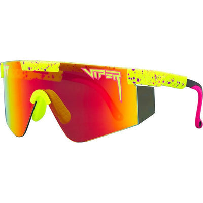 The Originals Wide, 1993 Yellow Splatter/Rainbow Mirror Lenses