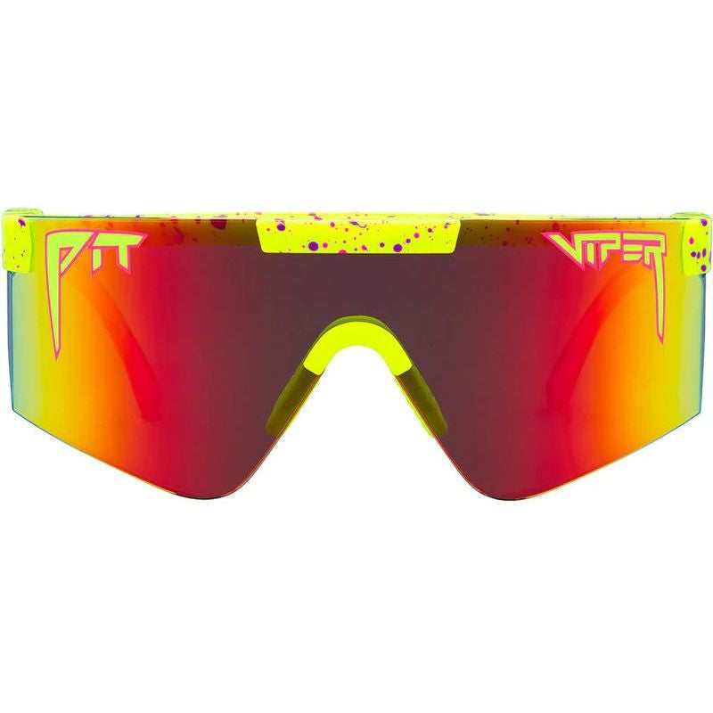 The Originals Wide, 1993 Yellow Splatter/Rainbow Mirror Lenses