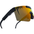 The Originals Wide, Exec Black/Rainbow HDPV Mirror Polarised Lenses