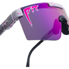 The Originals Wide, LA Brights White Splatter/Pink Purple HDPV Mirror Polarised Lenses