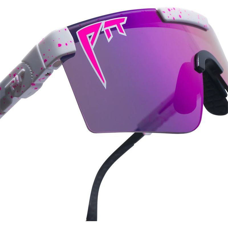 The Originals Wide, LA Brights White Splatter/Pink Purple HDPV Mirror Polarised Lenses