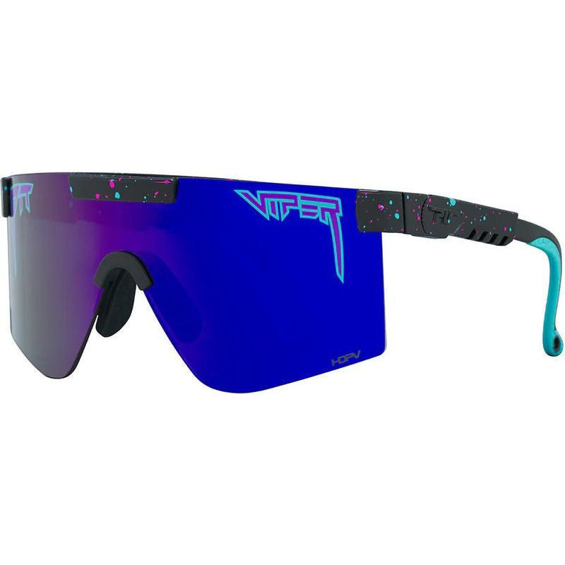 The Originals Wide, Midnight Black Splatter/Purple HDPV Mirror Polarised Lenses
