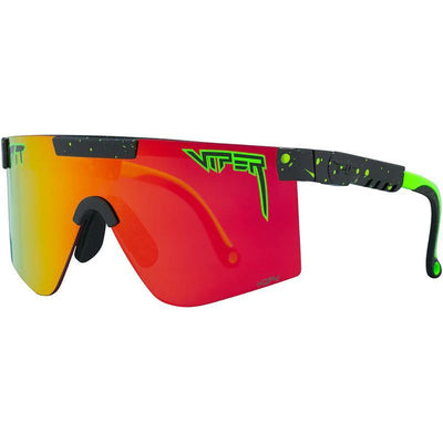 The Originals Wide, Monster Bull Black Splatter/Orange HDPV Mirror Polarised Lenses