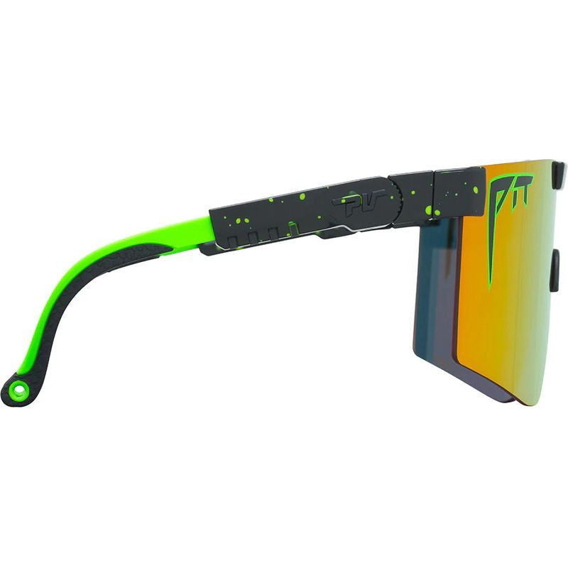 The Originals Wide, Monster Bull Black Splatter/Orange HDPV Mirror Polarised Lenses