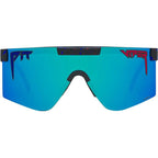 The Originals Wide, Peacekeeper Black Splatter/Blue HDPV Mirror Polarised Lenses