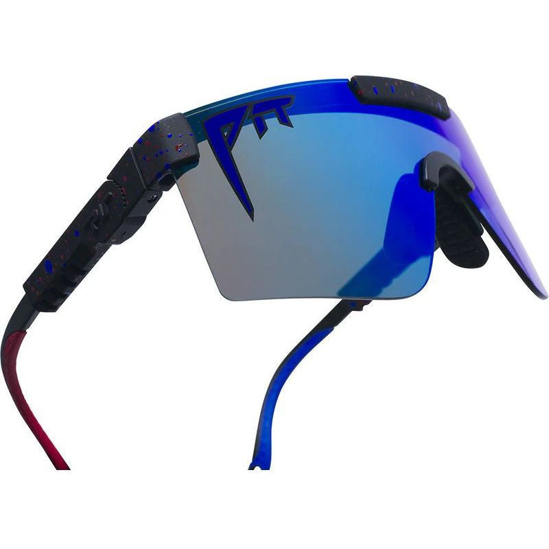 The Originals Wide, Peacekeeper Black Splatter/Blue HDPV Mirror Polarised Lenses