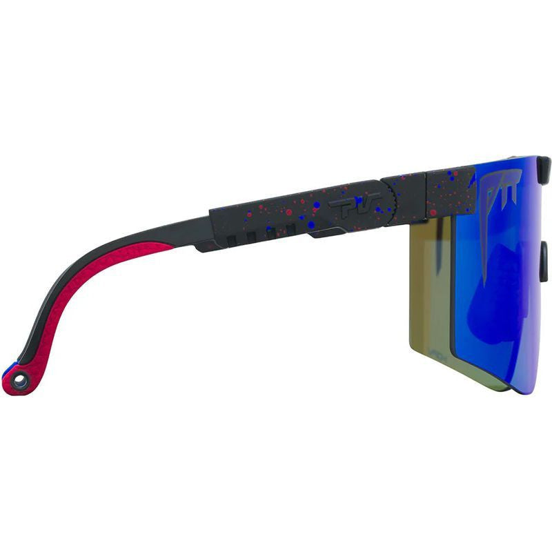 The Originals Wide, Peacekeeper Black Splatter/Blue HDPV Mirror Polarised Lenses
