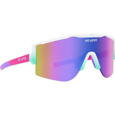 The Try Hards, Bonaire Breeze White Green/Blue Purple Mirror Lenses