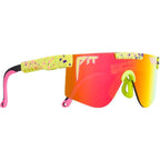 The Pit Viper XS, 1993 Yellow and Red Splatter/Orange Yellow Mirror Lenses