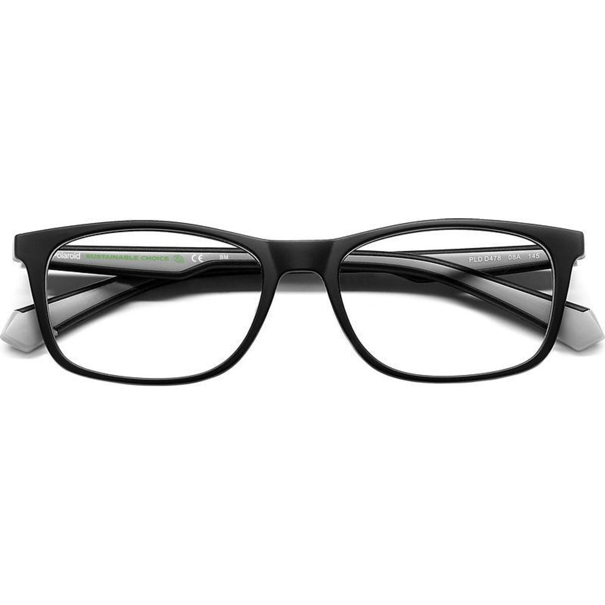 PLD D478, Black Grey/Clear Lenses
