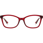 PLD D505, Burgundy/Clear Lenses