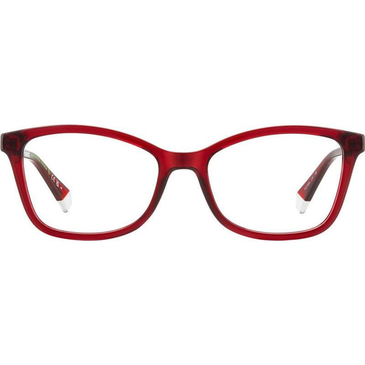 PLD D505, Burgundy/Clear Lenses