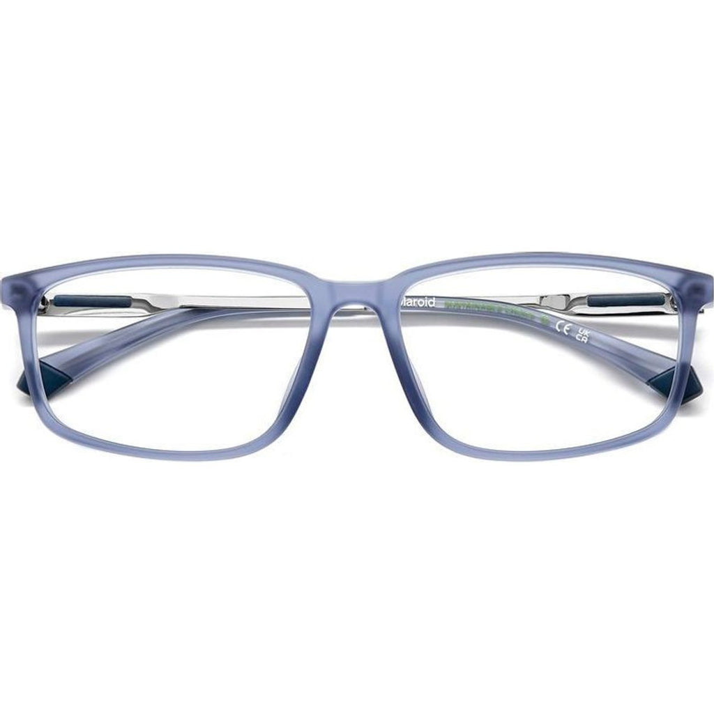 PLD D535/G, Matte Blue/Clear Lenses