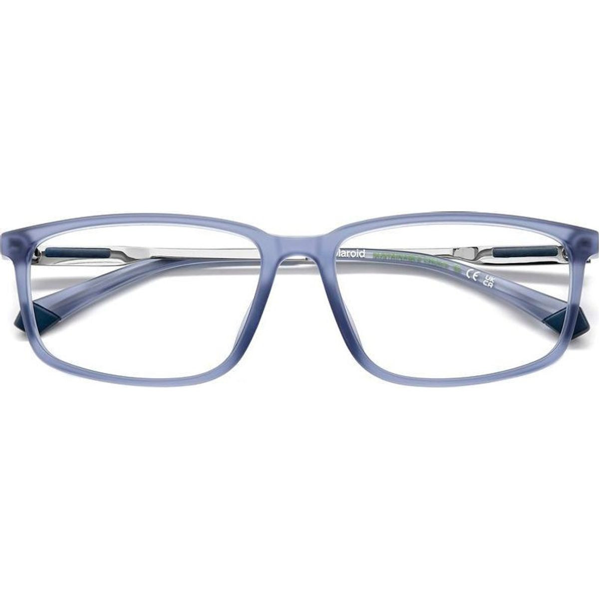 PLD D535/G, Matte Blue/Clear Lenses