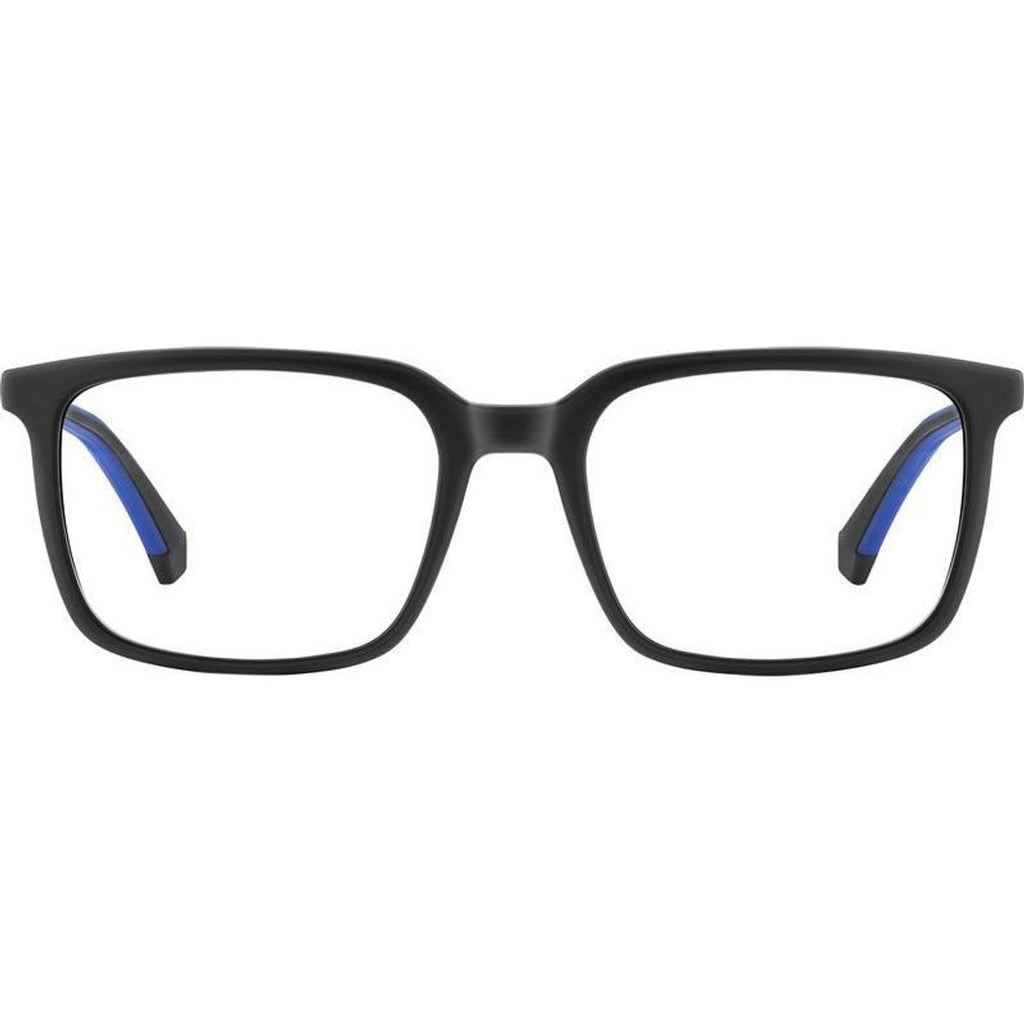PLD D547, Matte Black Blue/Clear Lenses