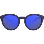 8019/S, Rubber Blue/Blue Mirror Polarised Lenses