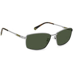 PLD 2137/G/S/X, Matte Ruthenium/Green Polarised Lenses 60 Eye Size