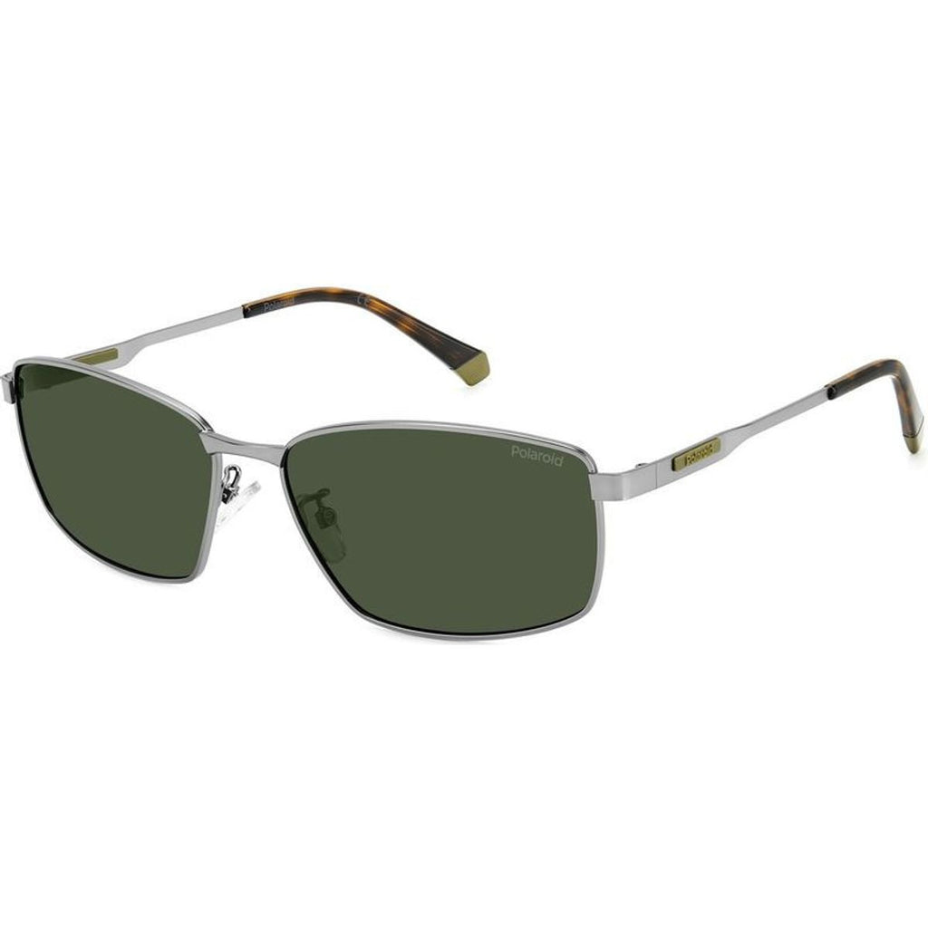 PLD 2137/G/S/X, Matte Ruthenium/Green Polarised Lenses 60 Eye Size