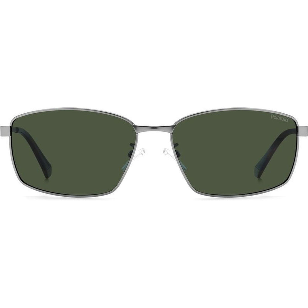 PLD 2137/G/S/X, Matte Ruthenium/Green Polarised Lenses 60 Eye Size