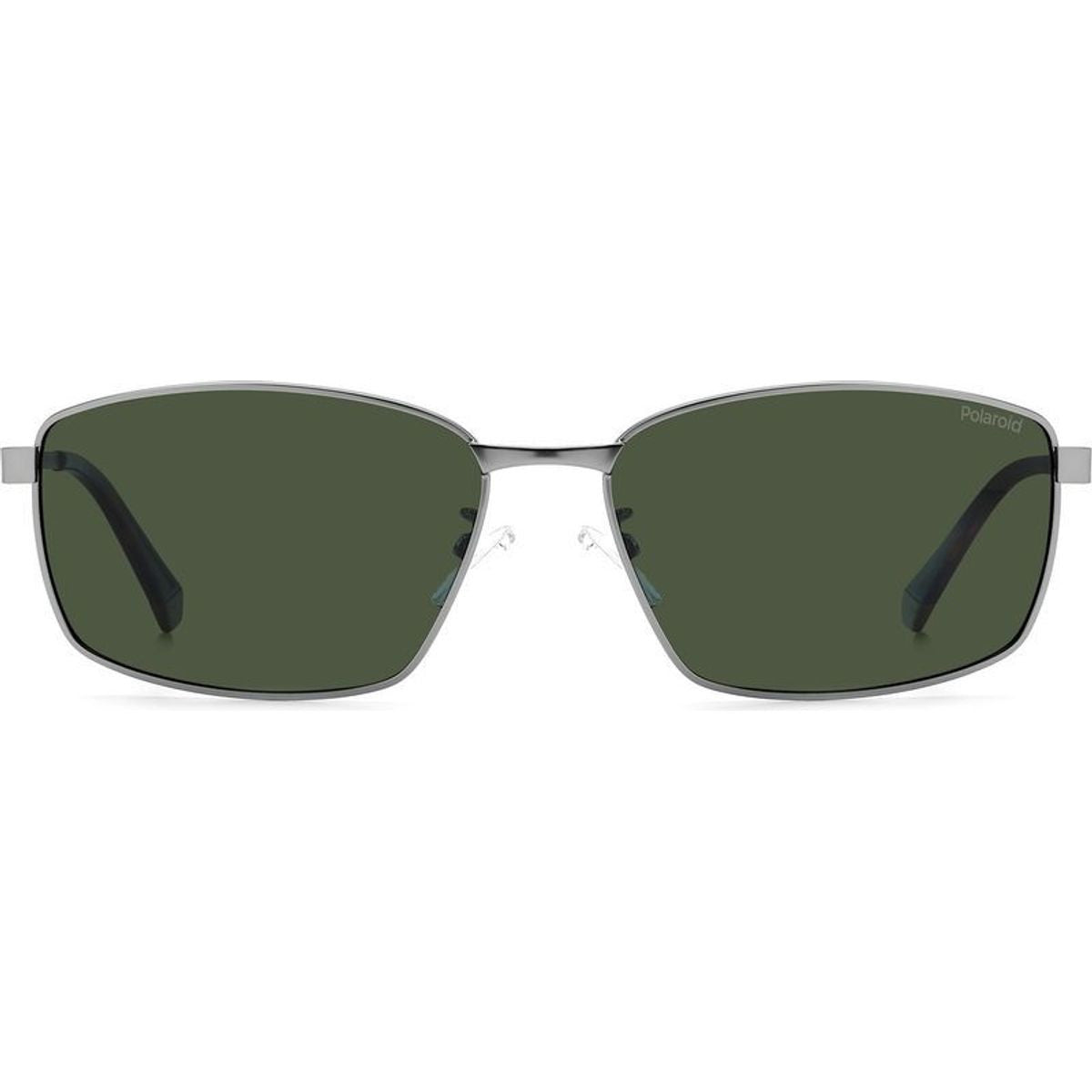 PLD 2137/G/S/X, Matte Ruthenium/Green Polarised Lenses 60 Eye Size