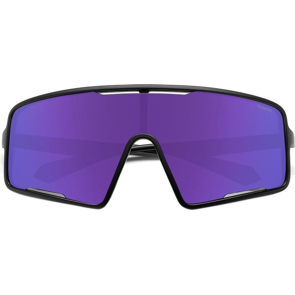 PLD 7045/S, Matte Black and Violet/Violet Mirror Polarised Lenses