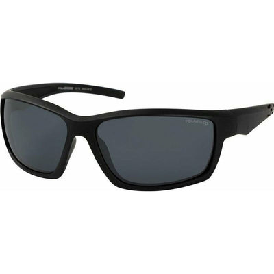 Angler II, Matte Black/Smoke Polarised Lenses