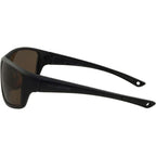 Buoy, Matte Black Floating/Brown Polarised Lenses
