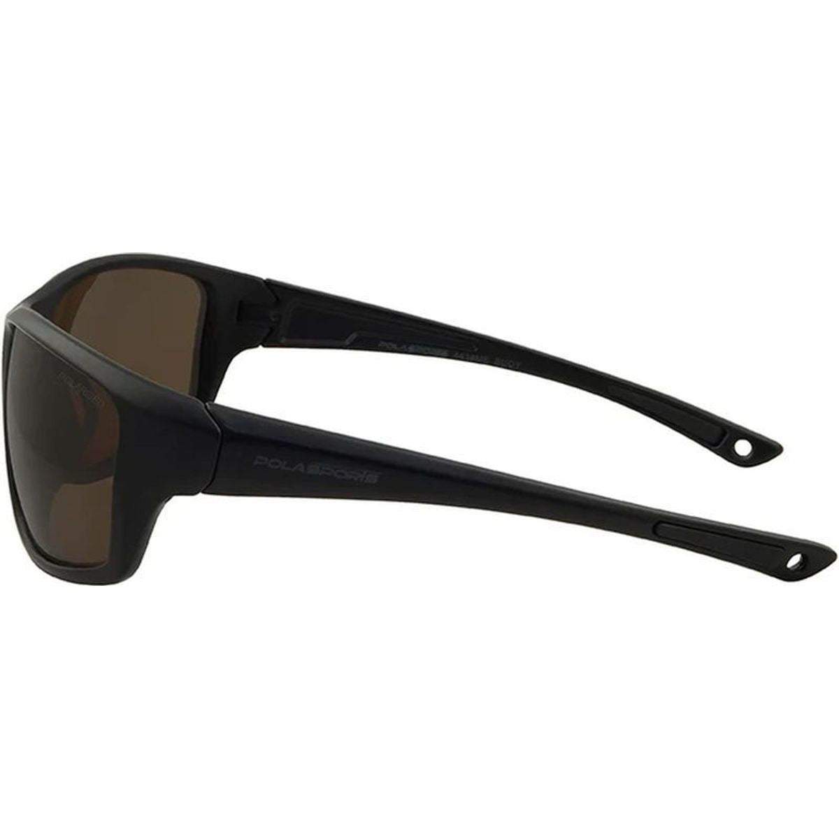 Buoy, Matte Black Floating/Brown Polarised Lenses