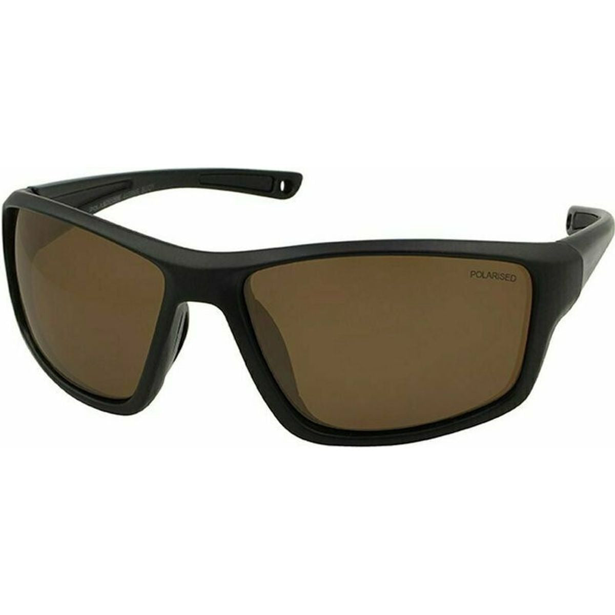 Buoy, Matte Black Floating/Brown Polarised Lenses