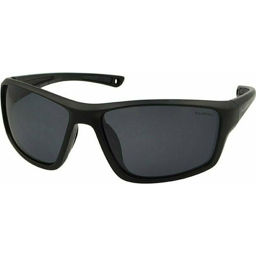 Buoy, Matte Black Floating/Smoke Polarised Lenses