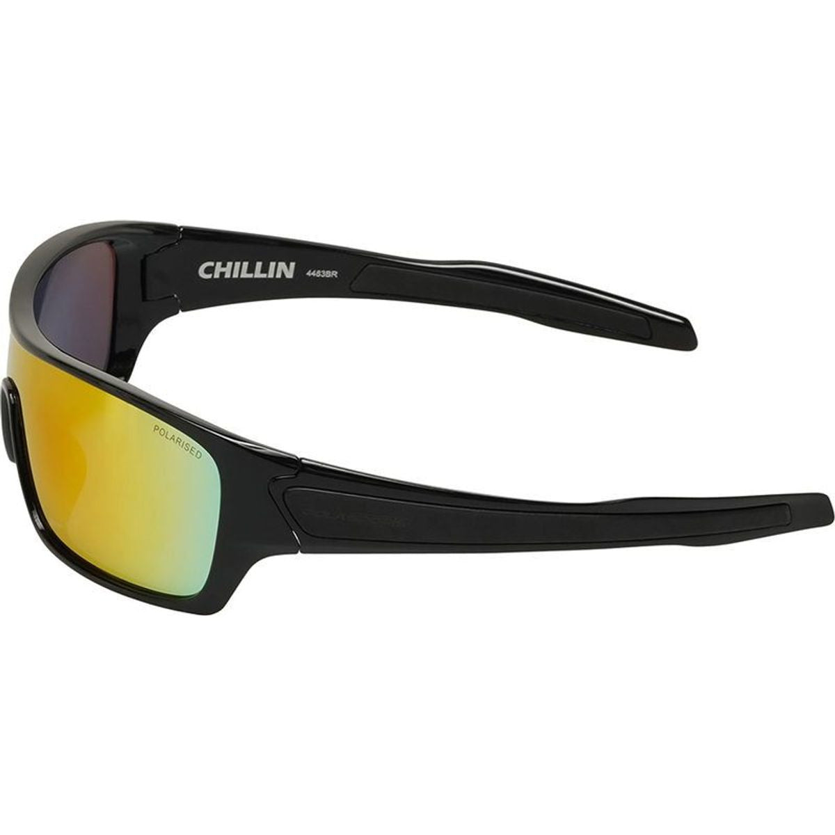 Chillin, Black/Red Mirror Polarised Lenses