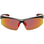 Fielder, Black/Red Mirror Polarised Lenses