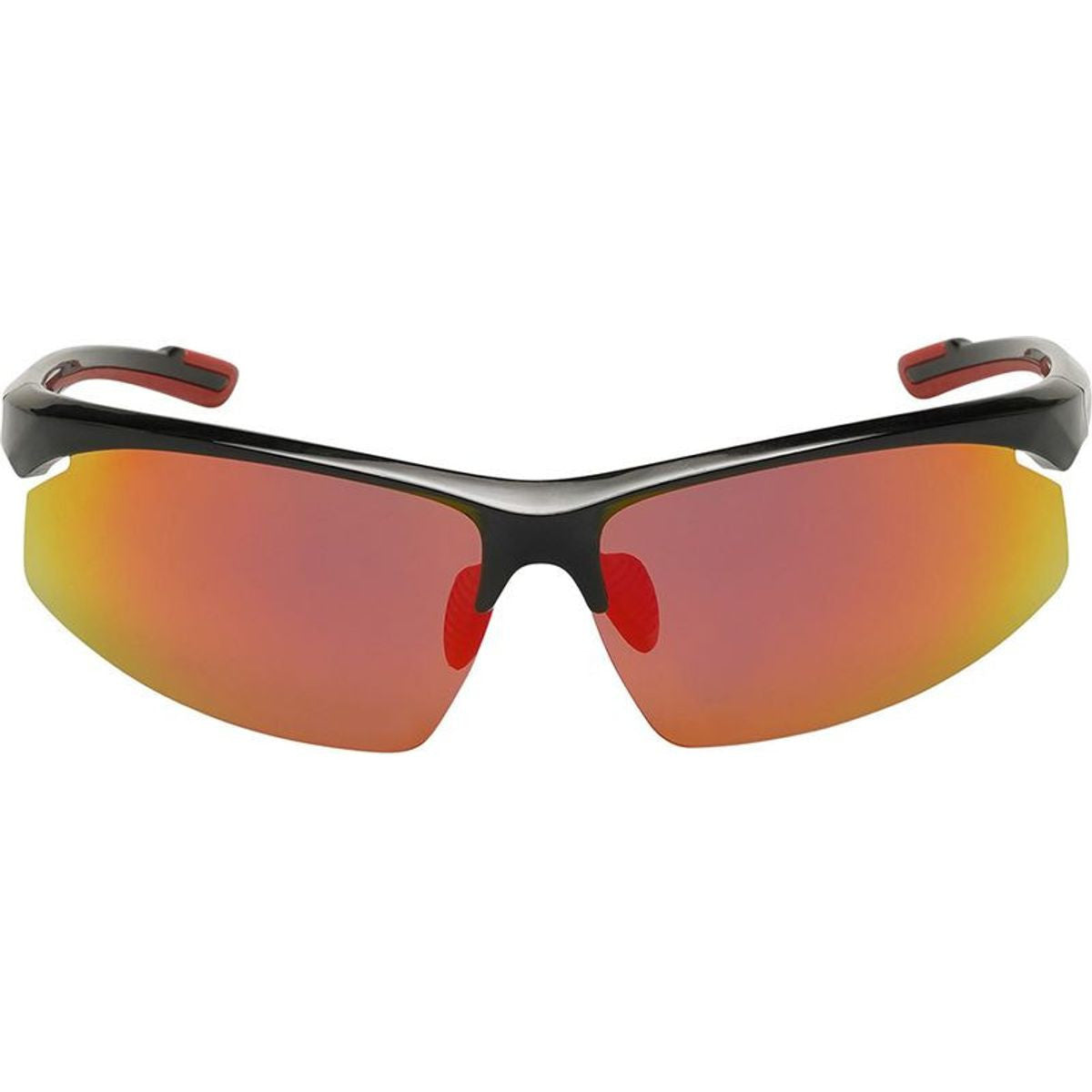 Fielder, Black/Red Mirror Polarised Lenses