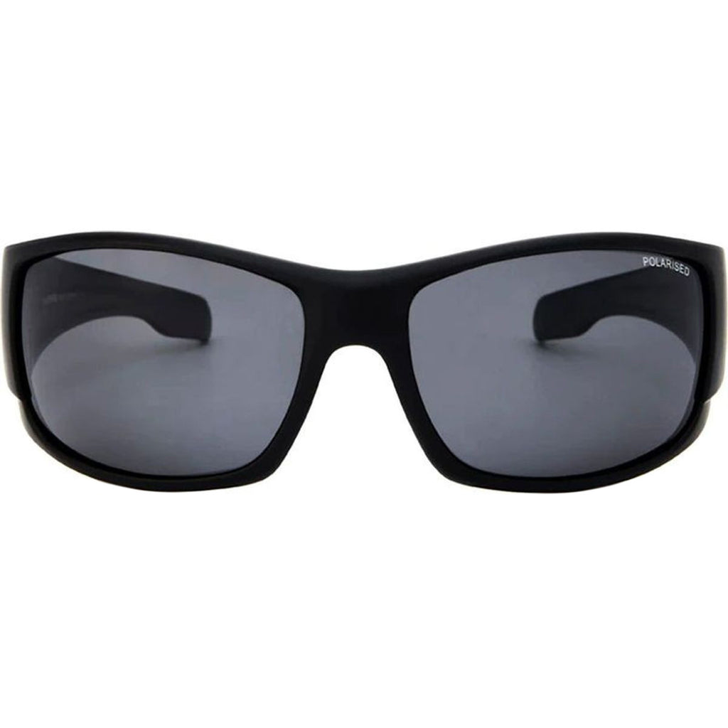 Skipper, Matte Black/Smoke Polarised Lenses