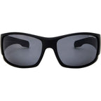 Skipper, Matte Black/Smoke Polarised Lenses