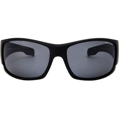 Skipper, Matte Black/Smoke Polarised Lenses