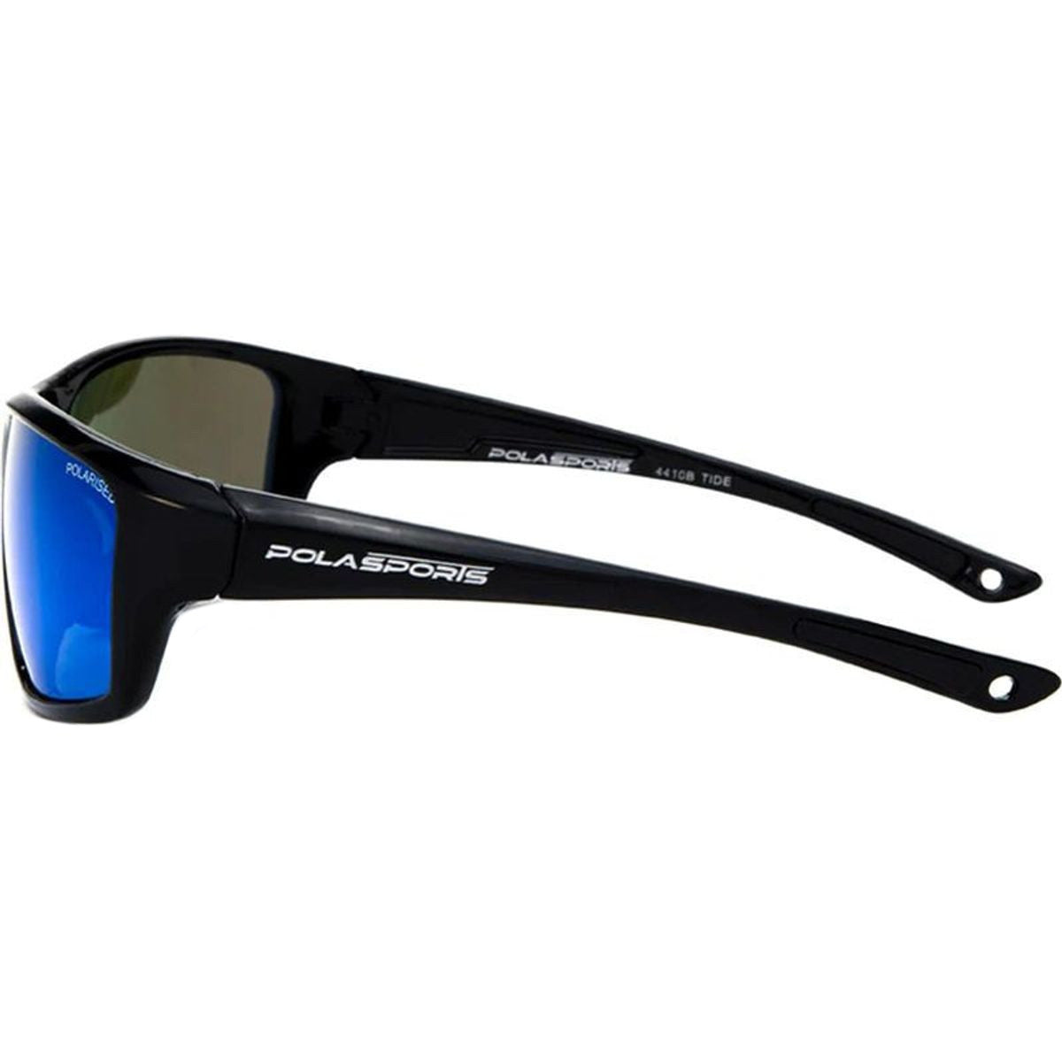 Tide, Black Floating/Blue Mirror Polarised Lenses