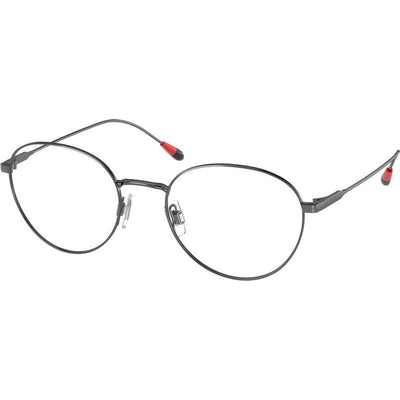 PH1208, Shiny Dark Gunmetal/Clear Lenses 51 Eye Size