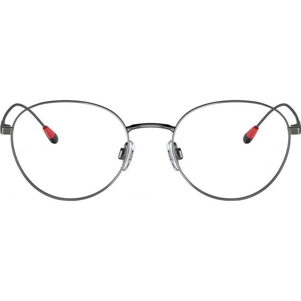 PH1208, Shiny Dark Gunmetal/Clear Lenses 51 Eye Size
