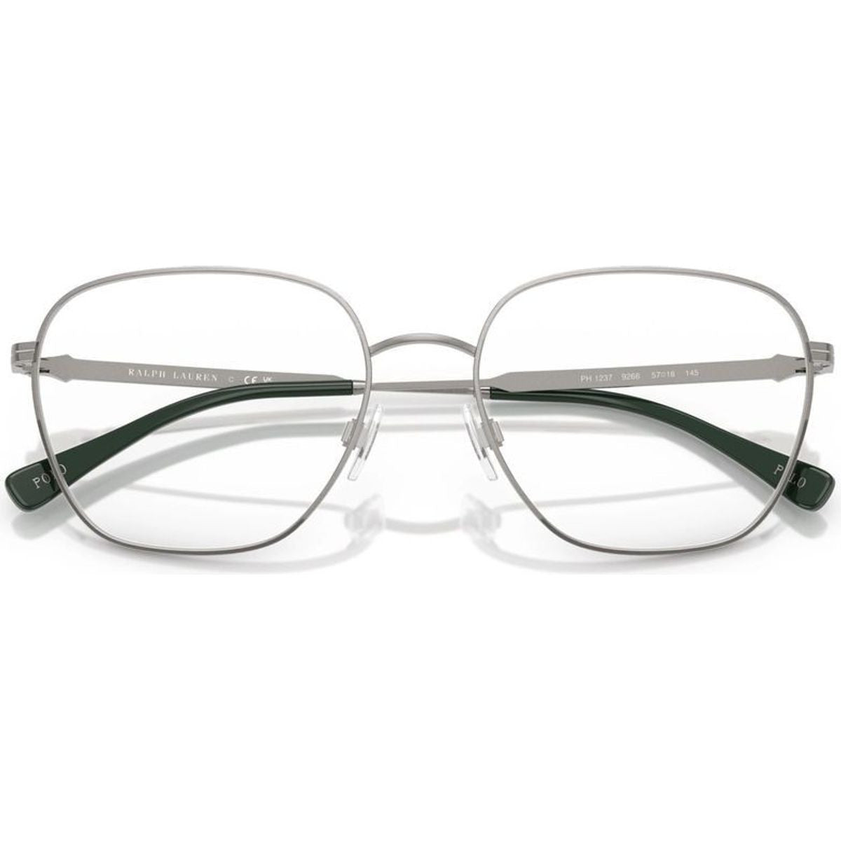 PH1237, Brushed Gunmetal/Clear Lenses 55 Eye Size