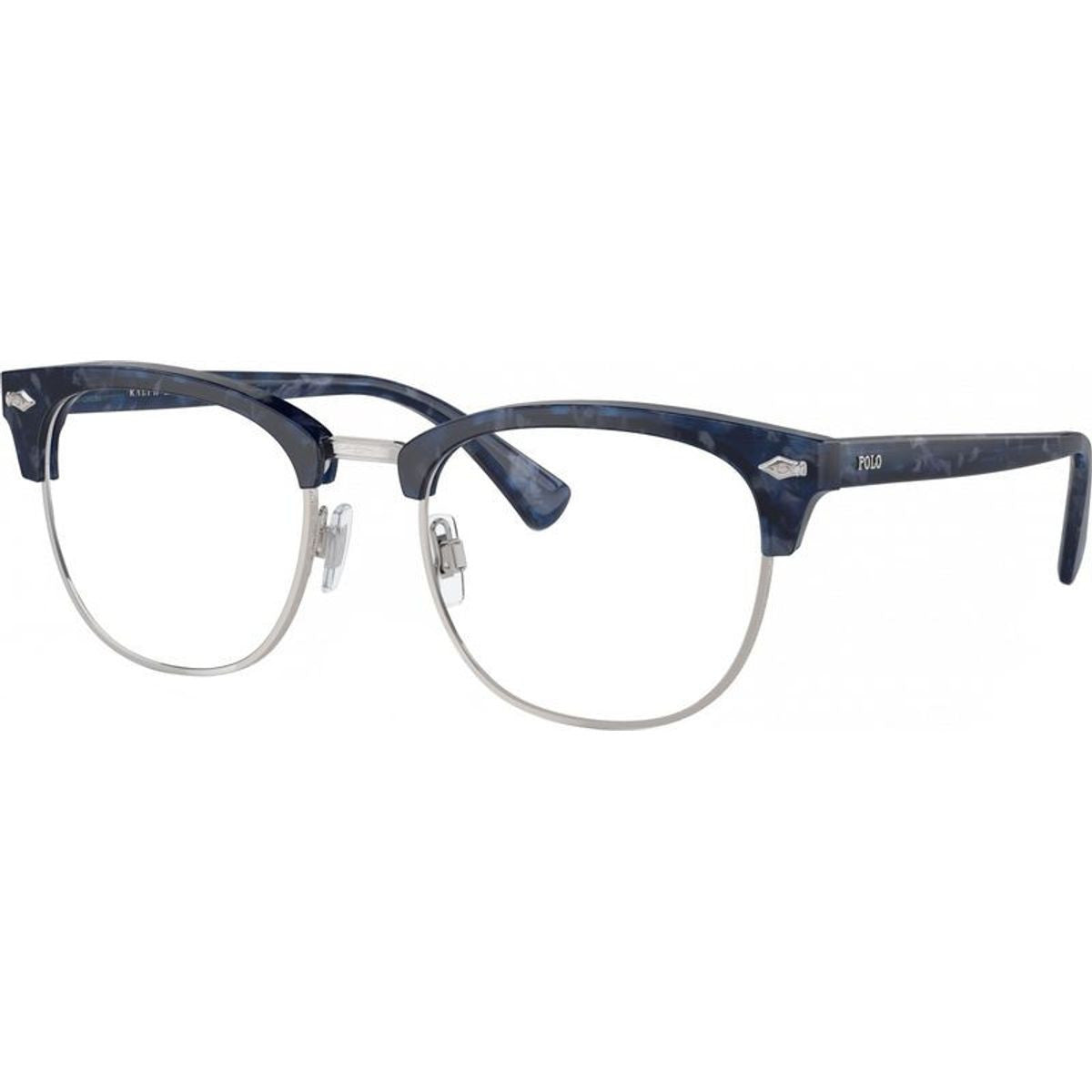 PH2277, Shiny Blue Havana/Clear Lenses 54 Eye Size