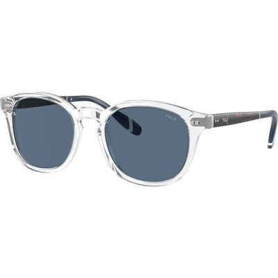 PH4206, Shiny Crystal/Dark Blue Lenses