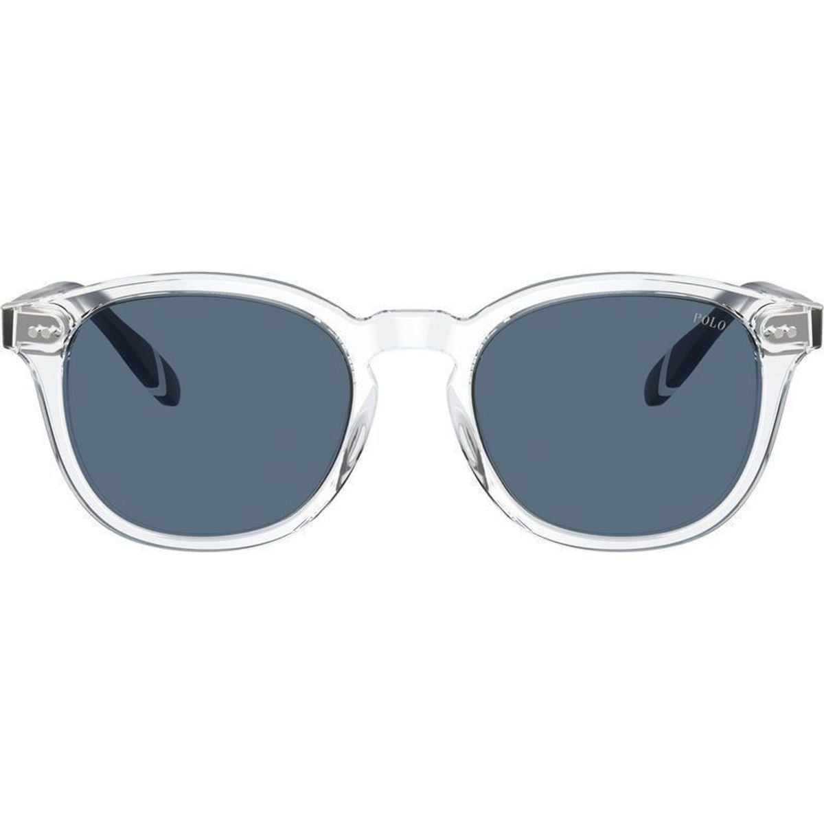 PH4206, Shiny Crystal/Dark Blue Lenses